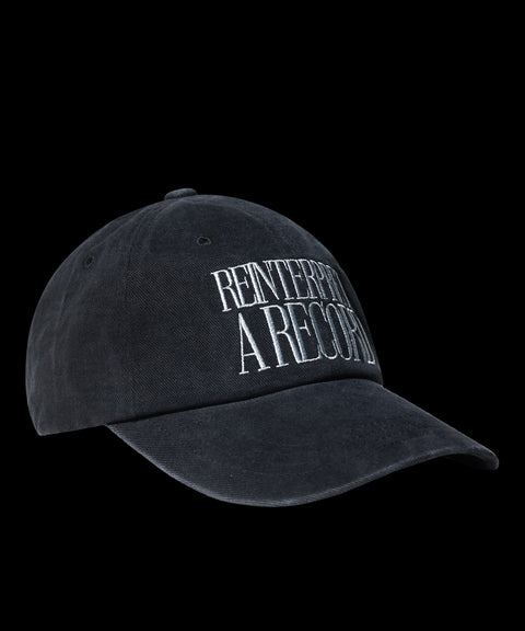 R Serif 6-Panel Vintage Cap