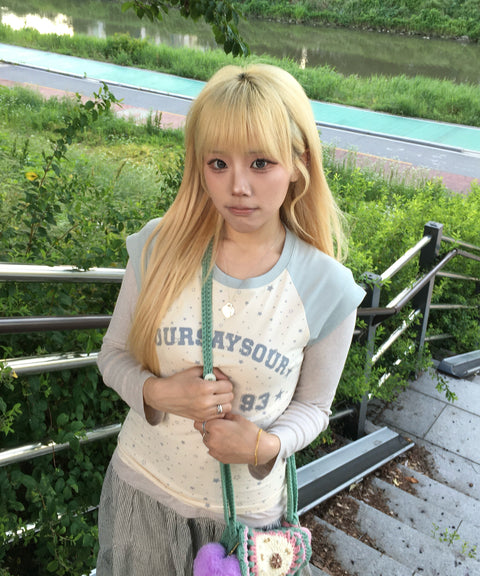 93 Star Vintage Raglan T-Shirt