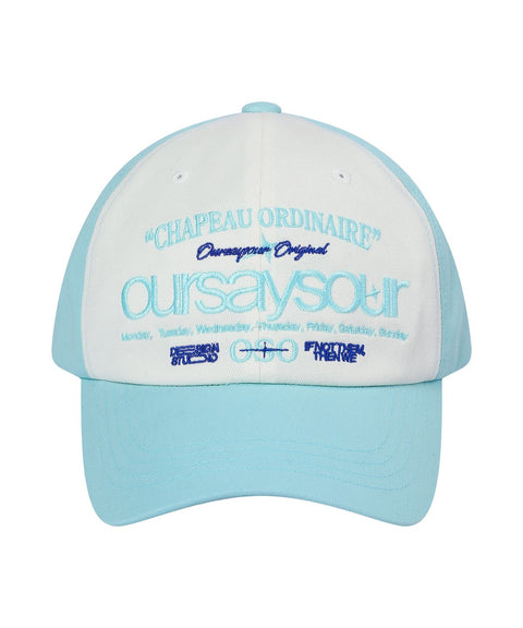 Lettering Logo Baseball Cap