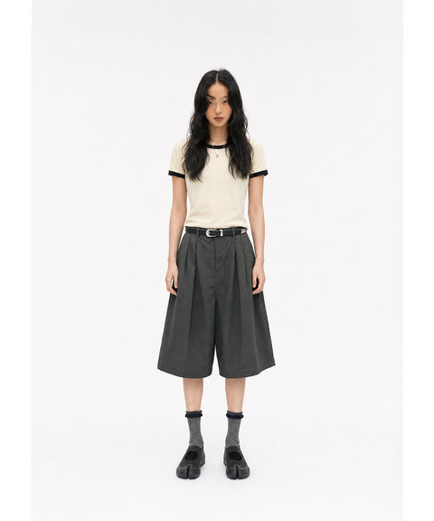 P03 Pleats Shorts (3 Colors)