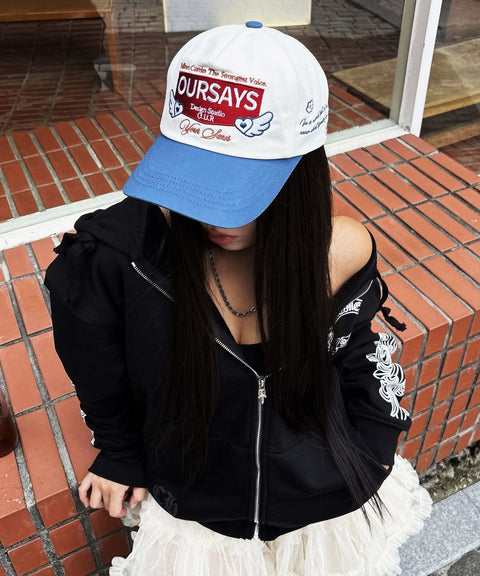 OURS Heart Wing 5-Panel Cap