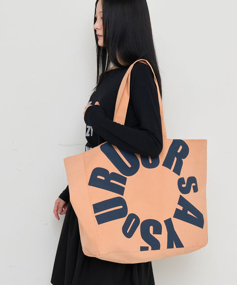 Lettering Logo Shoulder Bag