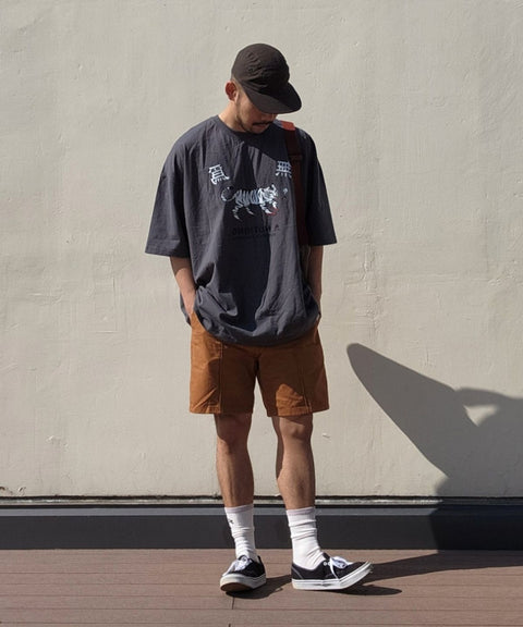 MU-WI PIN-KNIT 1/2 COLLAR-TEE - Styling