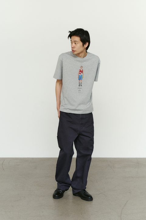 CHOWOO CHOWOO x Nicolai Howalt Boxer Series T-Shirt Ver.2 - Gray