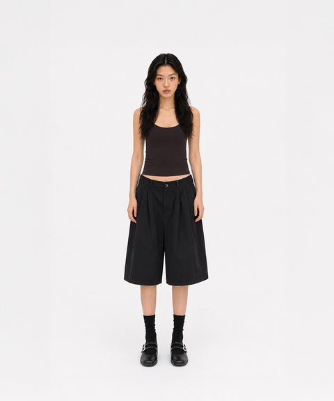 P03 Pleats Shorts (3 Colors)