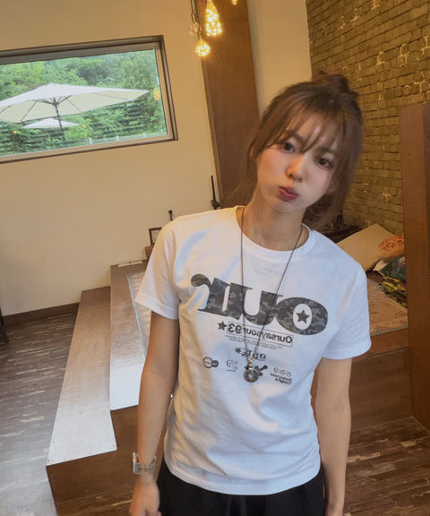 OUR Vintage Camo Logo T-Shirt