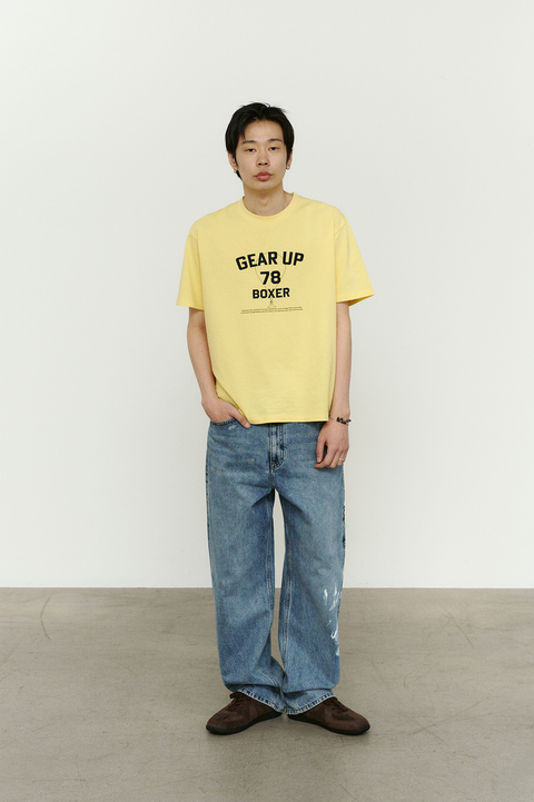 CHOWOO CHOWOO x Nicolai Howalt Boxer Series T-Shirt Ver.3 - Yellow