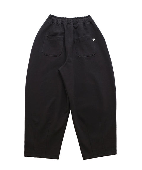 A NOTHING Heavy-Terry Balloon Sweat Pants — Black back