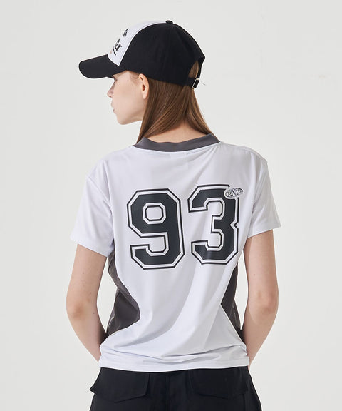 Sporty Contrast Piping T-Shirt