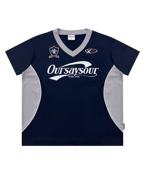 Sporty Contrast Piping T-Shirt