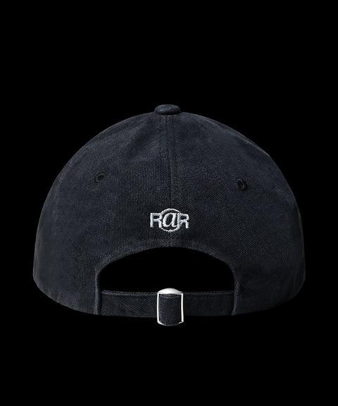 R Serif 6-Panel Vintage Cap