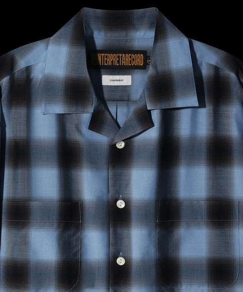 White Trash Ombre Check Shirt