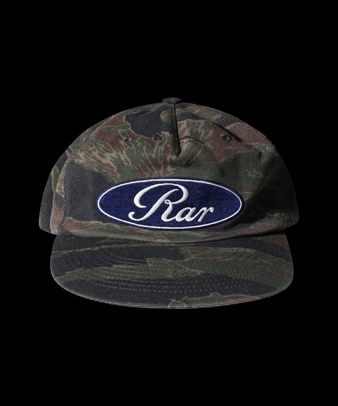 HOKKOH Oval Logo 5-Panel Trucker Cap