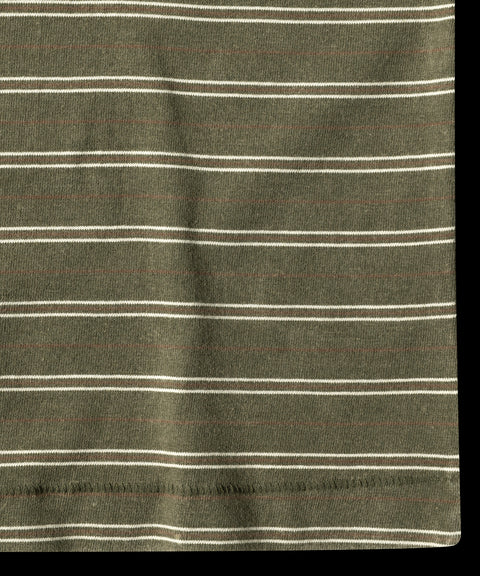 Vintage Stripe Border T-Shirt
