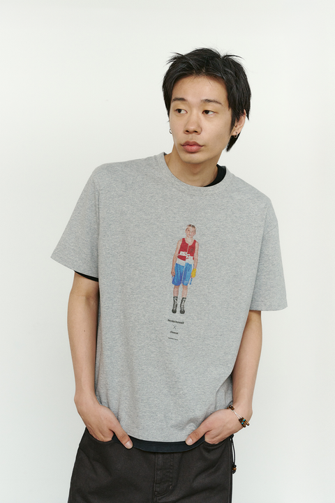 CHOWOO CHOWOO x Nicolai Howalt Boxer Series T-Shirt Ver.2 - Gray