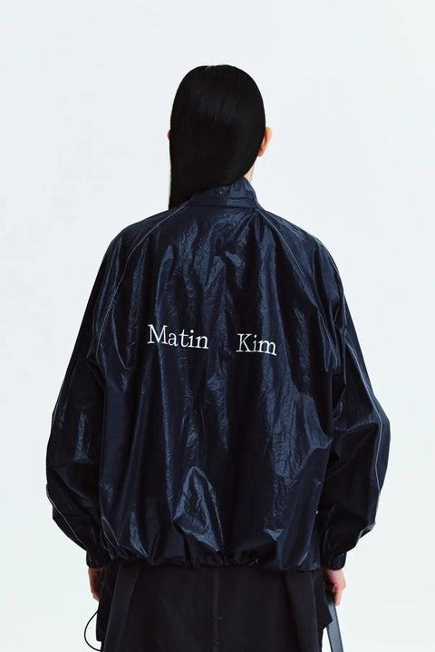 MATIN KIM LOGO COATING JUMPER