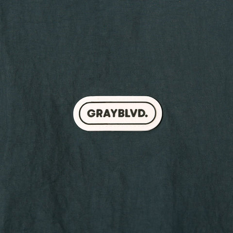 GRAYBLVD_Bastu Piping Windbreaker (BLUEGREEN)