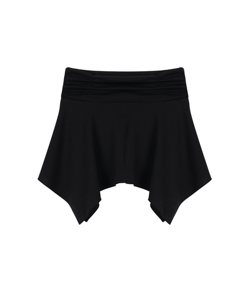 ITZAVIBE COTTON FLARE MINI SKIRT 2