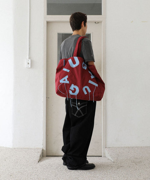 IUGAMAKARAS_IUGA Big Shopper Bag (Burgundy)