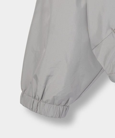 DIMITRI BLACK_Balaclava Slash Hood Zip-Up_Windbreaker Gray