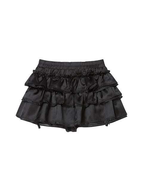 NYXX TNSW FRILL SKIRTPANTS BLACK 1