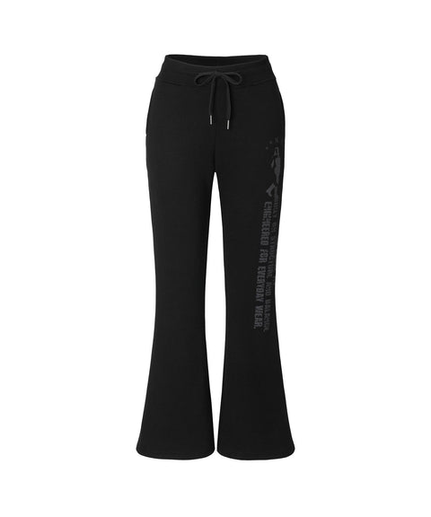 KHAKIPOINT_Distort Bootcut Pants (black)