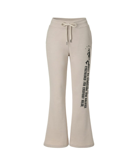KHAKIPOINT_Distort Bootcut Pants (beige)