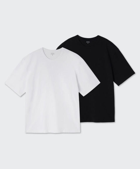 Relaxed Fit Crew Neck T-Shirt 2-Pack
