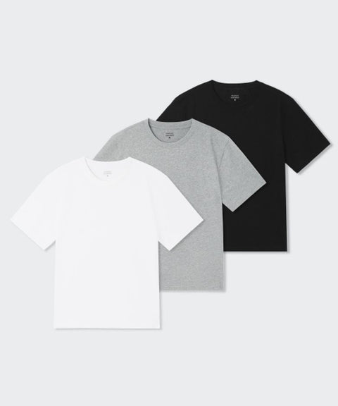 Essential Crew Neck T-Shirt 3-Pack