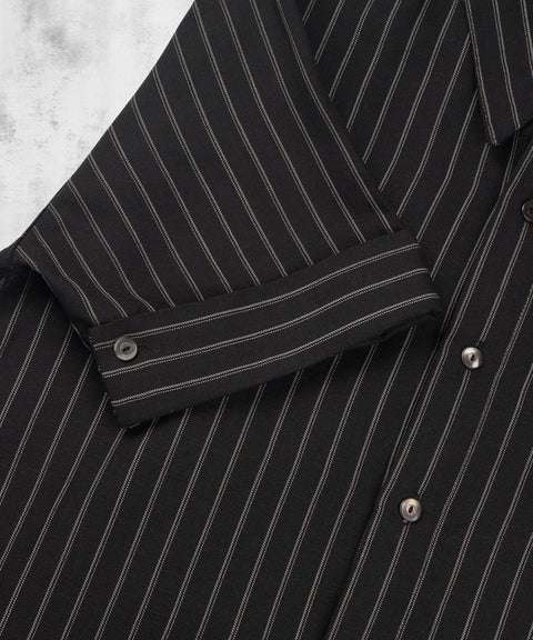 Stripe Roll-Up Short Sleeve Shirt — gallery 440