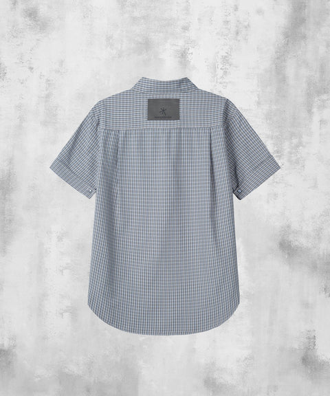 Check Roll-Up Short Sleeve Shirt — gallery 514