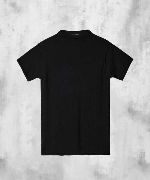 Mock Neck Short Sleeve Knit — gallery 563