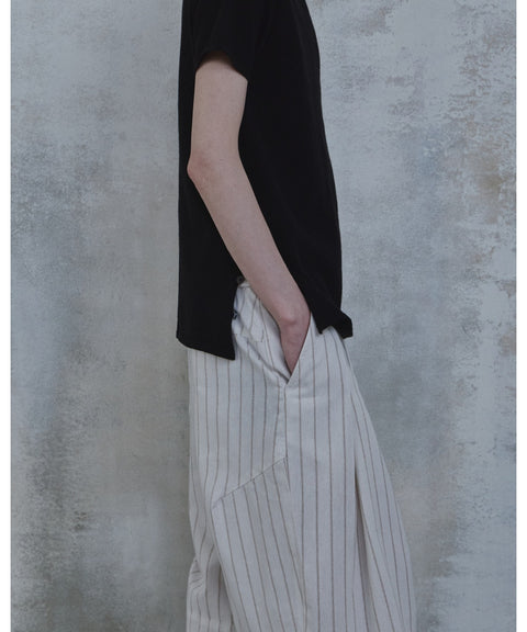 Mock Neck Short Sleeve Knit — detail 574