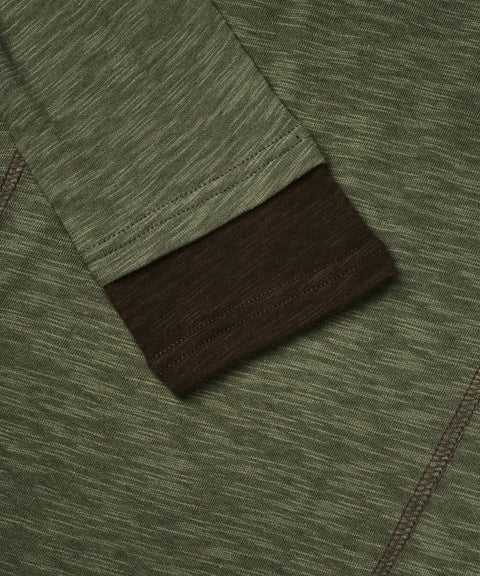 Double Layer Modal Long Sleeve T-Shirt — gallery 743