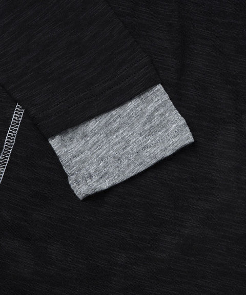 Double Layer Modal Long Sleeve T-Shirt — gallery 775