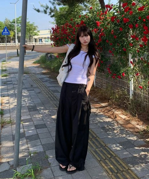 Sway Edge Pleat Trousers — snap 874