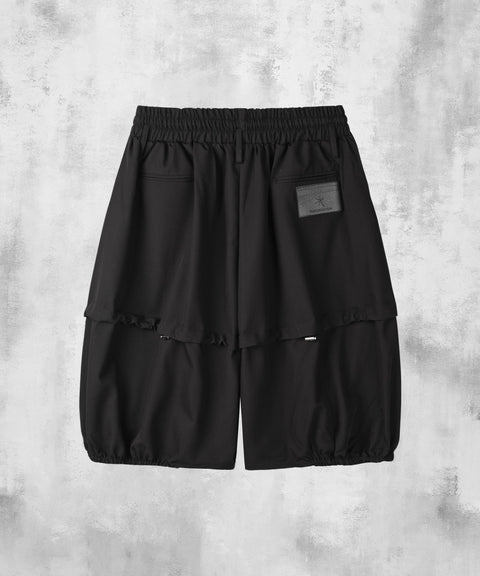 Gothic Balloon Fit Bermuda Shorts — gallery 952