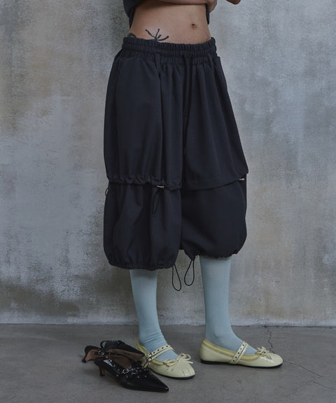 Gothic Balloon Fit Bermuda Shorts — gallery 971