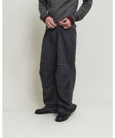 Dyed Herringbone Double Knee Pants — detail 1143