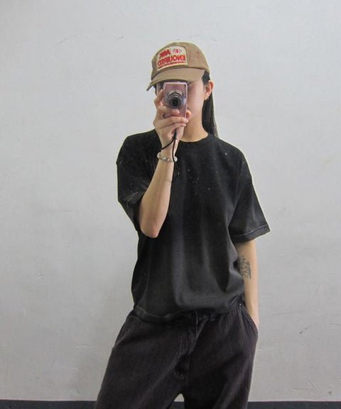 Dyed Herringbone Double Knee Pants — snap 1148