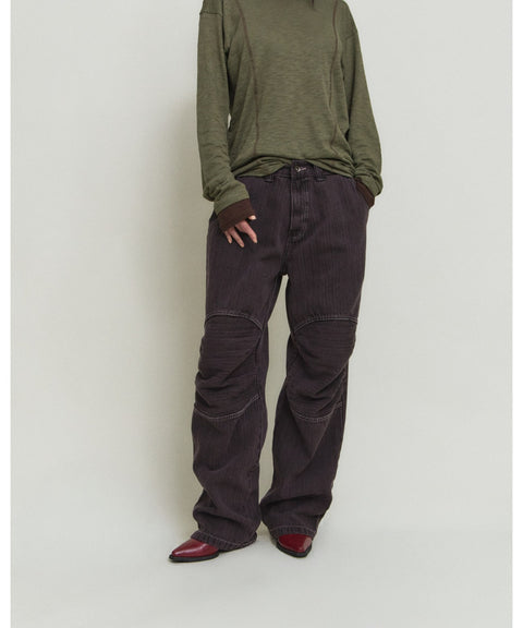 Dyed Herringbone Double Knee Pants — detail 1172