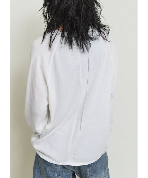 Bamboo Roll-Up Boat Neck Knit — detail 1264