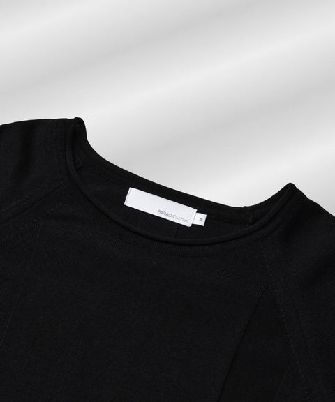 Bamboo Roll-Up Boat Neck Knit — gallery 1269