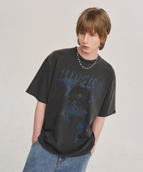 Illusion Eyes Short Sleeve T-Shirt