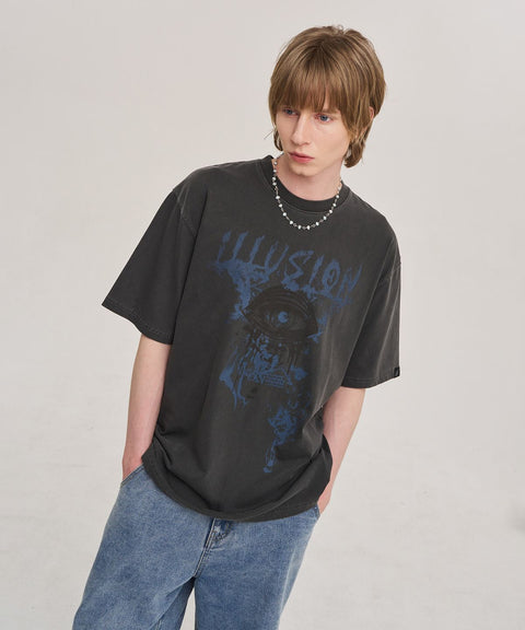 Illusion Eyes Short Sleeve T-Shirt