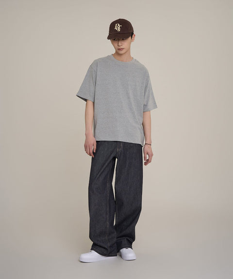 Raw Straight Denim Pants