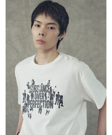 Over Perfection Cropped Short Sleeve T-Shirt
