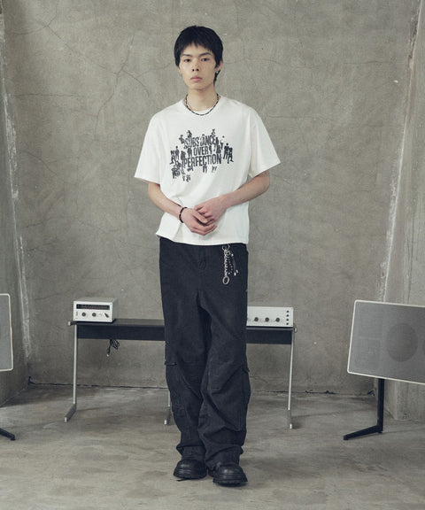 Over Perfection Cropped Short Sleeve T-Shirt