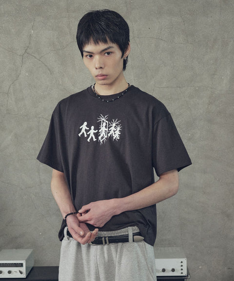 Thunderdoll Cropped Short Sleeve T-Shirt