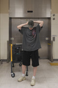 PAISLEY PRT. CUT-OUT 1/2 TEE - Styling